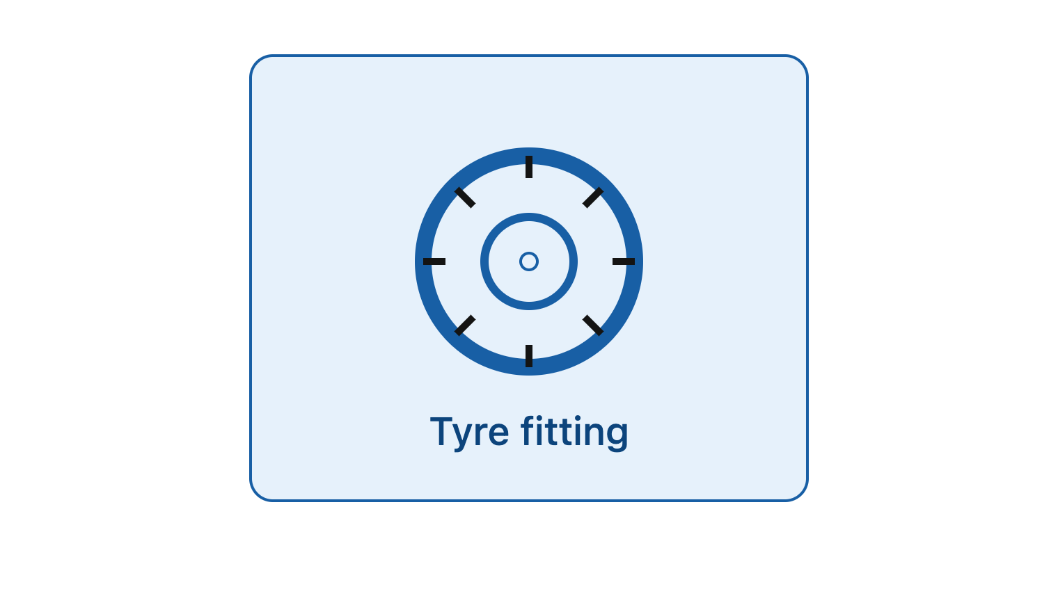 Tyre Fitting Service